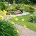 image_flowers Landscaping with sprinkler system